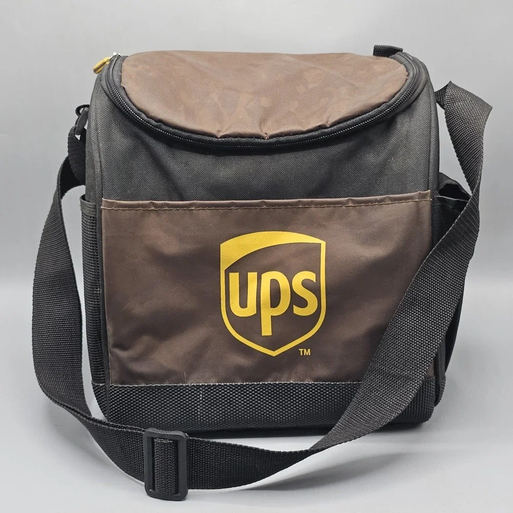 UPS Insulated Lunch Bag Brown And Black